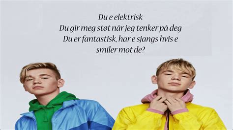 elektrisk marcus and martinus lyrics